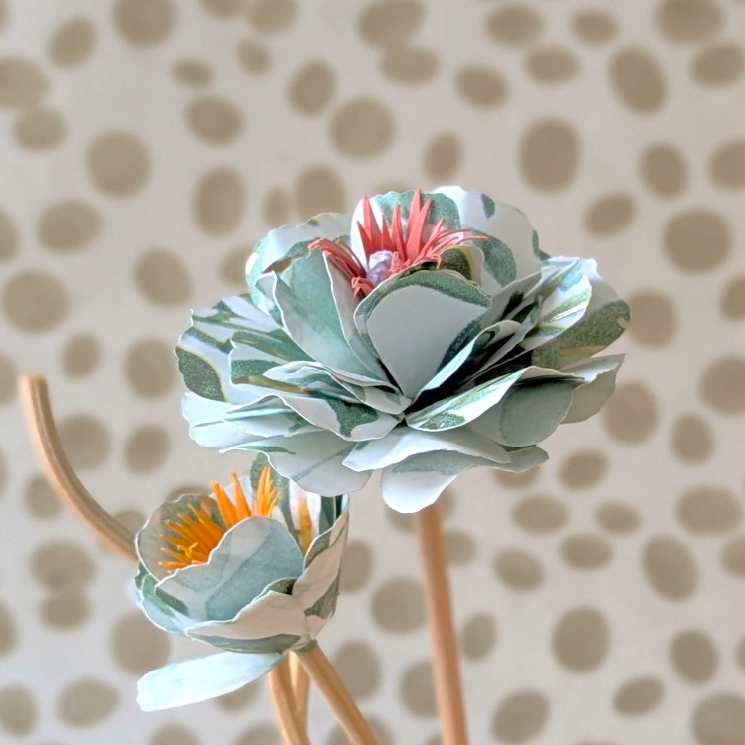 diffuser paper flower